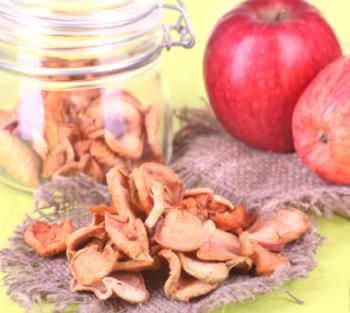 Jak ukládat sušená jablka doma tak, že krtko nespustí