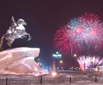 Kde oslavit Nový rok 2019 v Petrohradě
