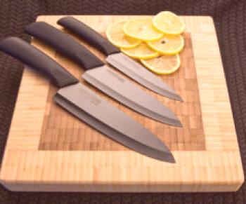 Broušení keramických nožů: jak ostřit keramický nůž doma